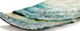Giftcraft Blue/Gold/White Rectangular Decorative Glass Plate-1