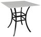 CabanaCoast® Customizable Monaco Stone 42" Outdoor Square Bar Table-0