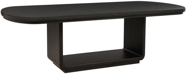Coaster® Leandro 7-Piece Burnished Black/Cream Dining Set-1