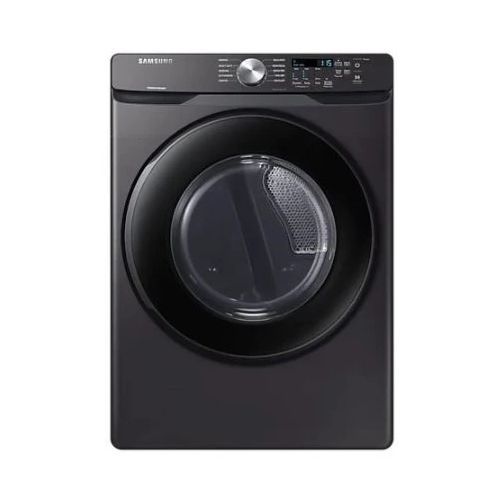 Samsung 7.5 Cu. Ft. Black Stainless Steel Front Load Electric Dryer-0