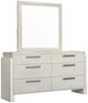 Magnussen Home® Lorelei Misty Cloud Dresser and Landscaped Mirror-0