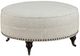Emerald Home Willow Creek Pebble Gray Round Ottoman-0