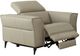 VIG Furniture Divani Casa Nella Light Grey Armchair with Electric Recliner-0