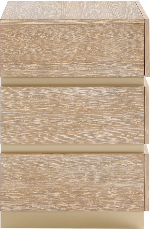 Meridian Furniture Zaylan Natural Nightstand-2