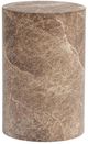 Classic Home Norfolk Brown/Ivory Small Round Display Pedestal-2