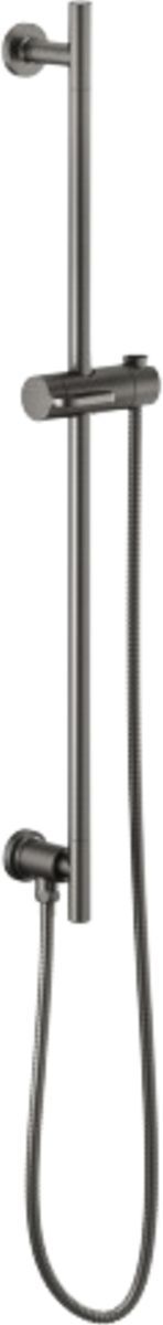 Brizo Essential™ Brilliance® Luxe Steel® Linear Round Slide Bar with Hose-0