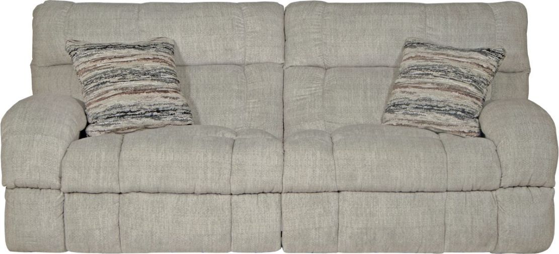 Catnapper® Ashland Buff Power Lay Flat Reclining Sofa