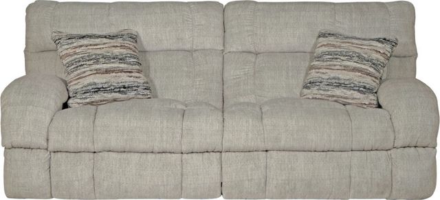 Catnapper® Ashland Buff Power Lay Flat Reclining Sofa