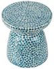 A & B Home Blue Stool-0