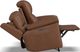 Flexsteel® Jackson Whiskey Power Reclining Loveseat with Power Headrests-4