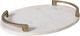 Renwil® Bianca Antique Brass/White Tray-0