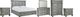 Signature Design by Ashley® Russelyn 6-Piece Gray King Panel Storage Bed Set-0