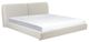 Moe's Home Collection Zeppelin Heather Light Grey Queen Panel Bed-0