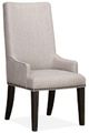 Magnussen Home® Sloan Peppercorn Upholstered Host Side Chair-0