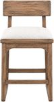 International Furniture Direct Balam Brown/Ivory Bar Stool-1
