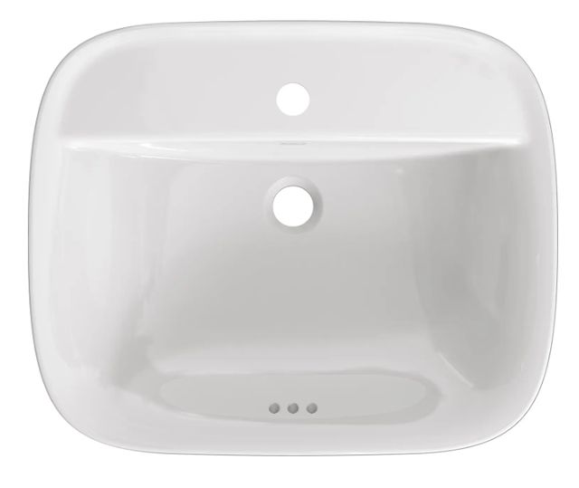 American Standard Aspirations White Drop-In Sink Center Hole Only-1