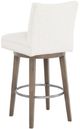 Fairfield® Customizable Entree Dining Concave 20" Short Back Swivel Bar Stool-3