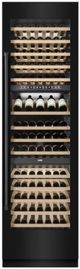 ZLINE 24 in. 12.4 Cu. Ft. Triple Zone 100 Bottle Column Wine Cooler in Black Stainless Steel-2