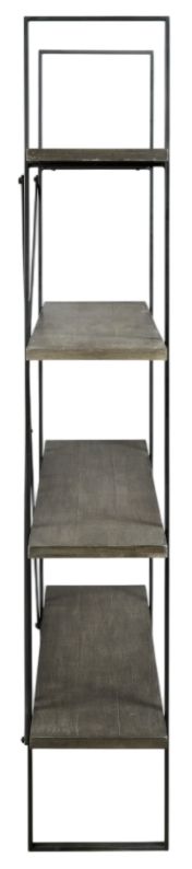 Signature Design by Ashley® Gilesgrove Black/Gray Bookcase-3