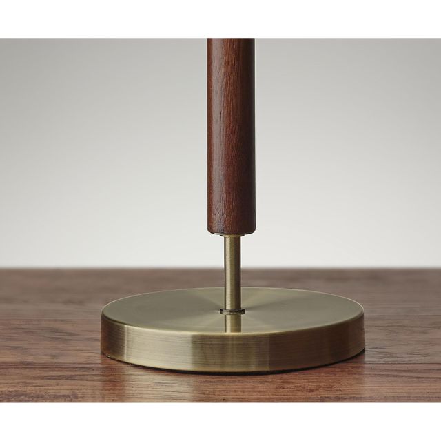 Adesso® Hamilton Walnut Table Lamp-1