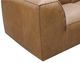 Moe's Home Collection Form Nook 3-Piece Sonoran Tan L-Shaped Modular Leather Sectional-3