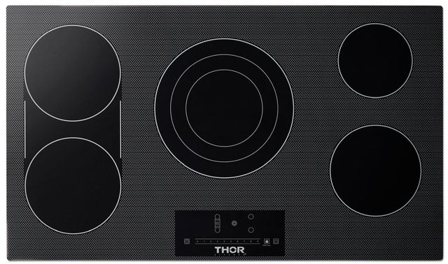 Thor Kitchen® Professional 36" Black Electric Cooktop-0