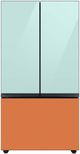 Samsung Bespoke 18" Morning Blue Glass French Door Refrigerator Top Panel-1