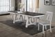 New Classic® Home Furnishings Maisie 5-Piece Brown/White Dining Set-1