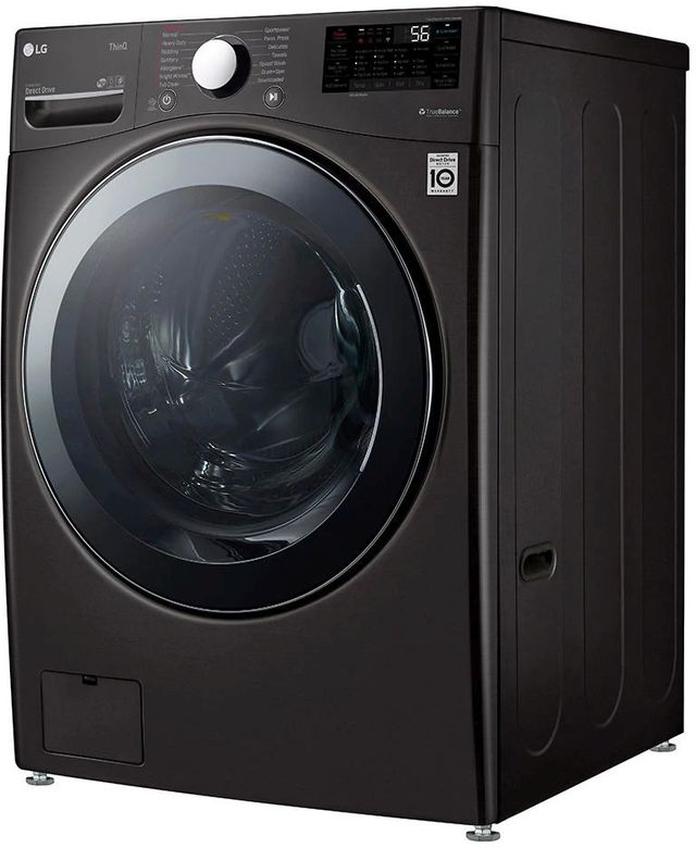 LG 4.5 Cu. Ft. Black Steel Washer Dryer Combo-5