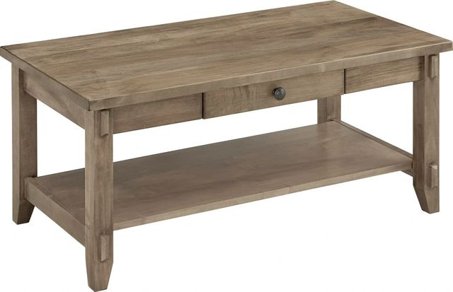 Archbold Furniture Customizable Maple Mission Coffee Table-0
