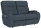 Flexsteel® Customizable Strait Power Reclining Loveseat with Power Headrests-0