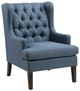 Homelegance® Quent Blue Accent Chair-0