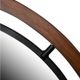 A & B Home Mogley Brown Wall Mirror-3