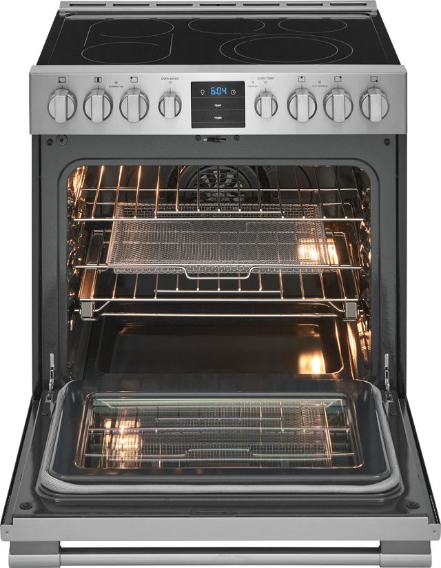 Frigidaire Professional® 30" Stainless Steel Freestanding Electric Range-1