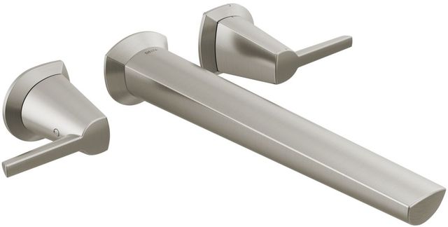 Delta Galeon® Lumicoat® Stainless Wall Mount Tub Filler-0