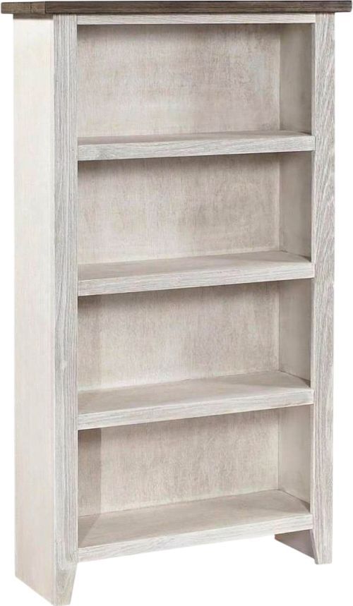 aspenhome® Eastport Drifted White 60" Bookcase-0