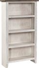 aspenhome® Eastport Drifted White 60" Bookcase-0