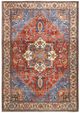 Feizy Percy Blue/Rust 5' x 7' Rug-0