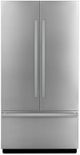 JennAir® NOIR™ 42" Stainless Steel French Door Refrigerator Panel Kit-0