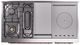 Ilve® Nostalgie II Series 48" Burgundy Pro Style Dual Fuel Range-3