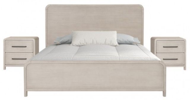Furniture of America® Belize 4-Piece Gray Fog Queen Bedroom Set-3