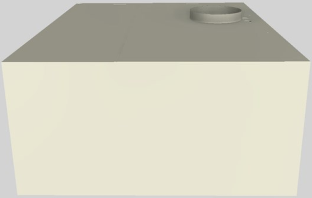 Vent-A-Hood® 30" Biscuit Wall Mounted Range Hood-1