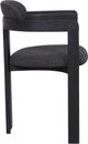 Armen Living Jazmin 2-Piece Charcoal Dining Chair-2