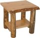 Best Craft Furniture RRP143 Rustic Red Pine End Table-0