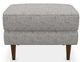 La-Z-Boy® Violet Salt And Pepper Premier Ottoman-0