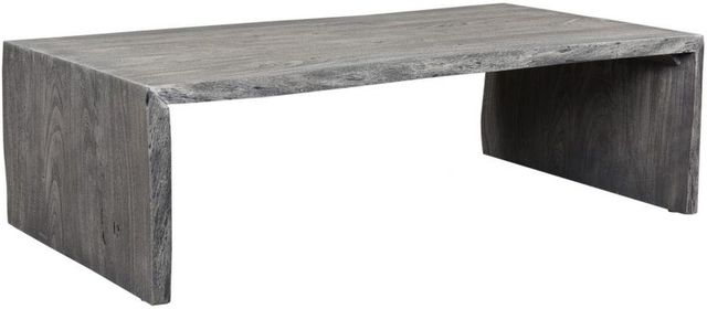 Moe's Home Collection Tyrell Sandblast Grey Coffee Table-0