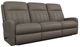 La-Z-Boy® Finley Otter Leather Manual Wall Reclining Sofa-0