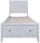 Jofran Inc. Maxton Ivory Youth Twin Panel Storage Bed-3