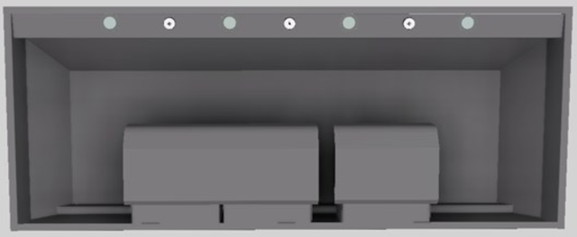 Vent-A-Hood® Designer Series 60" Gunsmoke Wall Mounted Range Hood-1