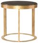 Century® Grand Tour Furniture Lunsford Burnished Gold/Graphite Lamp Table-0